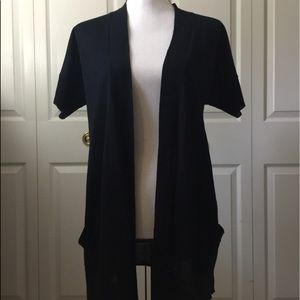 Black Cardigan w/ Pockets